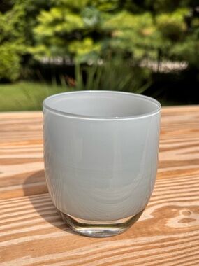 Glassybaby votive holder—Beluga